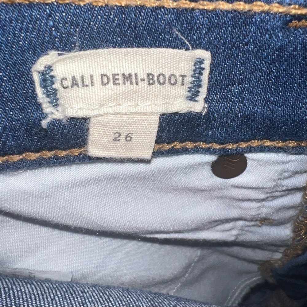 Madewell Cali Demi-Boot Jeans – Size 26 - Picture 7 of 10